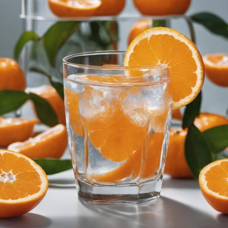 Bajar de peso con Agua con rodajas de mandarina, conoce sus beneficios y cómo prepararlo