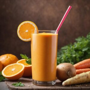 Bajar de peso con Batido de naranja, zanahoria y jengibre, conoce sus beneficios y cómo prepararlo
