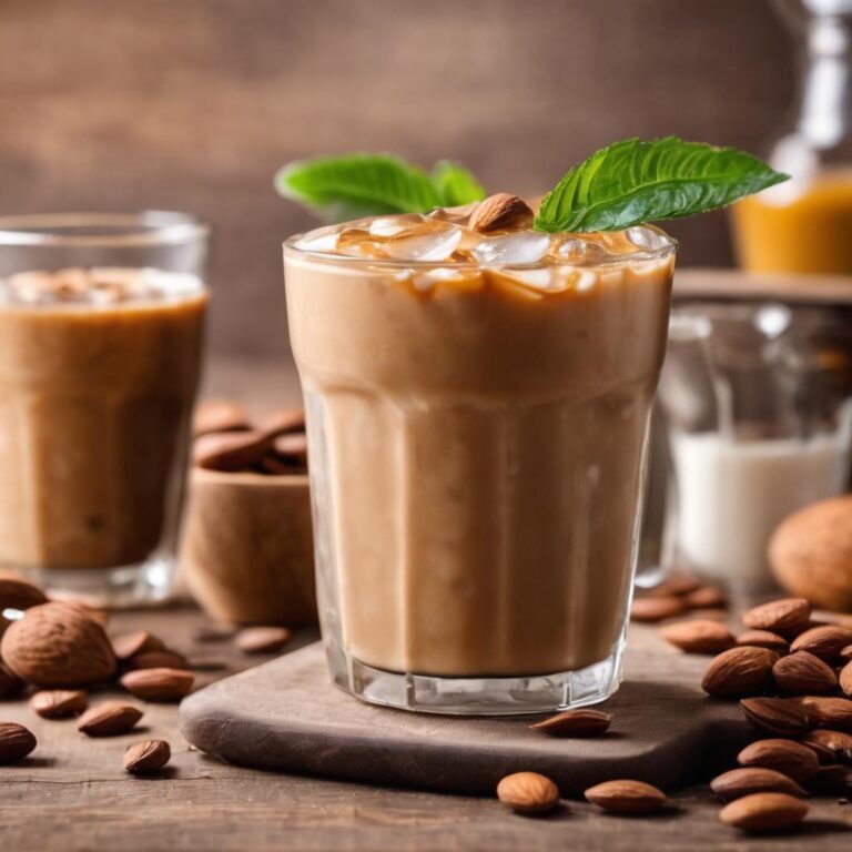 Bajar de peso con Café con hielo y leche de almendra, conoce sus beneficios y cómo prepararlo