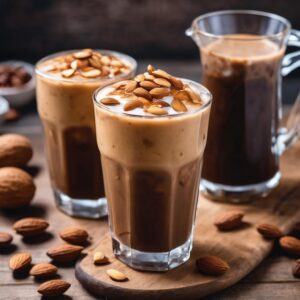 Bajar de peso con Café con hielo y leche de almendra, conoce sus beneficios y cómo prepararlo