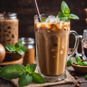 Bajar de peso con Café con hielo y menta fresca, conoce sus beneficios y cómo prepararlo