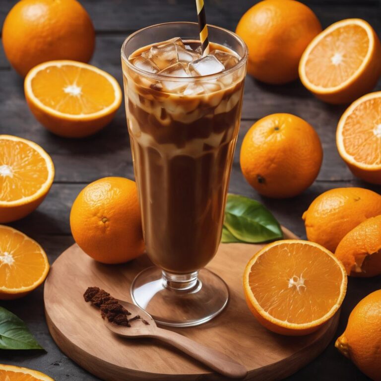 Bajar de peso con Café con hielo y una rodaja de naranja, conoce sus beneficios y cómo prepararlo