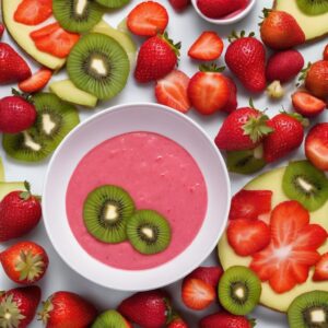 Bajar de peso con Smoothie de fresas, kiwi y espinacas, conoce sus beneficios y cómo prepararlo