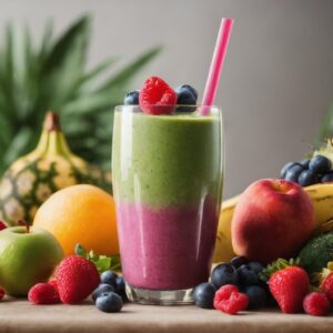 Bajar de peso con Smoothie de frutas y verduras, conoce sus beneficios y cómo prepararlo