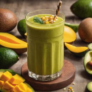 Bajar de peso con Smoothie de mango, aguacate y pepino, conoce sus beneficios y cómo prepararlo