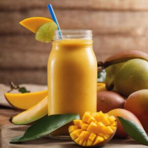 Bajar de peso con Smoothie de mango y linaza, conoce sus beneficios y cómo prepararlo