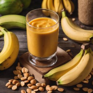 Bajar de peso con Smoothie de plátano y almendra, conoce sus beneficios y cómo prepararlo