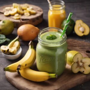 Bajar de peso con Smoothie de plátano y espinacas, conoce sus beneficios y cómo prepararlo