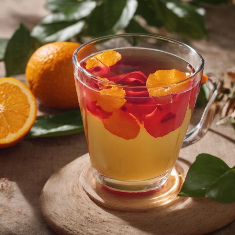 Bajar de peso con Té de hibisco y naranja, conoce sus beneficios y cómo prepararlo