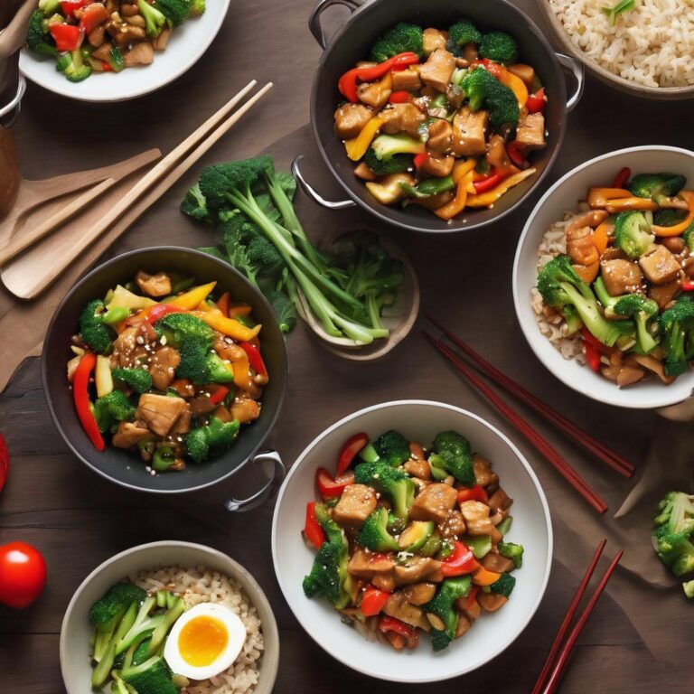 Ideas de Stir-fry para Cenas Nutritivas y Bajas en Calorías